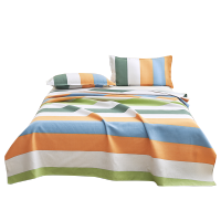 天琴 极简主义-粗布印花三件套 200x230cm TQ-S65