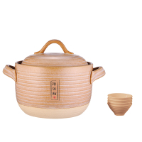 朗赫 悦家·陶源烧砂锅3.8L套装 LH-TZ35