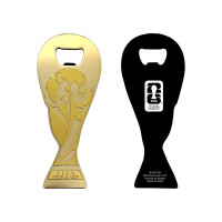 FIFA 2026美加墨世界杯纪念品2.5D金杯磁铁瓶起子大众版 F26-MT-0001