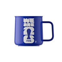 FIFA 2026美加墨世界杯纪念品举办国马克杯370ml蓝色 官方授权正品