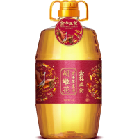 胡姬花 压榨一级金衣玉食古法花生油4L