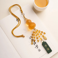 天琴葫芦汽车琉璃挂件sc010