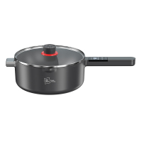 Miji Home Design Germany米技 多功能电炒锅4L大容量不粘锅一锅多用 EFP-L4006 时尚灰