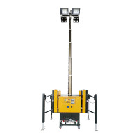 深照紫光 M2101-4*350W/7米,DC7.4V,色温5000K 自动化照明灯塔 (计价单位:台)色