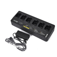 Motorola摩托罗拉 IMPRES六联充电器 PMPN4296 黑色 个