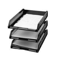 广博(GuangBo) W34002 三层 文件盘 (计价单位:个) 黑