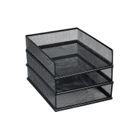 广博(GuangBo) W48119 三层丝网叠加 文件盘 (计价单位:个) 黑