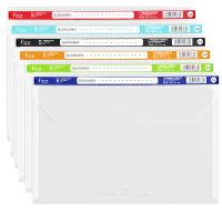 广博(GuangBo) FZ103007-6 A4 文件袋 6.00 个/包 (计价单位:包) 混装