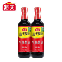 海天 生抽酱油500ml*2瓶