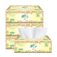 清风 抽纸100抽4包(散包装) BR12XSS-4包