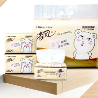 清风 萌宠系列亲肤抽纸6联包 AR62STM1