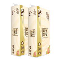 清风 原木无芯卷纸3层*75克*10卷 B02B7MCN-提