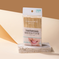 茶花 细韧双头竹牙签600只 314007