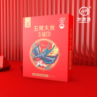 米妹妹五福稻五常大米礼盒5Kg