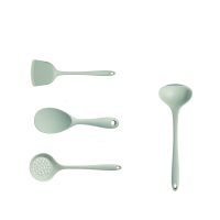炊大皇SL05GJ松绿硅胶小勺铲四件套(单位:套)绿色
