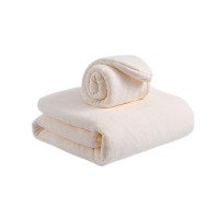 三利 3725+vh072云柔抗菌浴巾干发帽套装(单位:套)白色