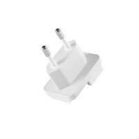 华翼电气 P036 转换脚 欧规65w 白色 (单位:个)