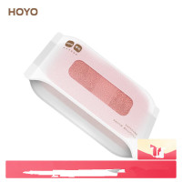 HOYO日本 毛巾新疆长绒棉毛巾男士成人洗澡洗脸面巾 纯棉柔软吸水速干 西瓜红 90g 单位:条