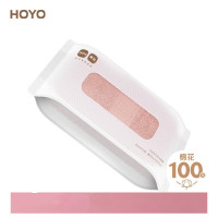 HOYO日本毛巾男女士 A类毛巾纯棉 家用洗澡吸水速干毛巾 33*72cm 浅粉 条