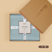 日本HOYO和颜纯棉纱布毯子单人双人盖毯全棉透气儿童毯四季空调毯