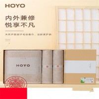 日本HOYO芦荟毛巾浴巾三件套装成人男女家用纯棉吸水套盒伴手礼盒