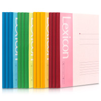 得力 7652办公无线装订本(混)-50张-A5 单位:本