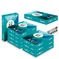 得力 Z7518木尚复印纸A4-80g-8包(白色) 单位:组