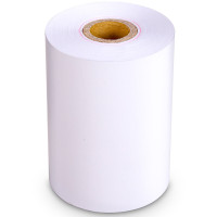 得力 3144多瑙河热敏收银纸 80mm*60mm*27m(白)(2卷/筒) 单位:筒