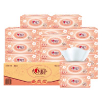 心相印DT25150(箱)心相印经典系列150抽二层塑装纸面巾4包*5提(150抽/包)