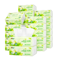 心相印DT5100(电商箱装)心相印茶语经典100抽24包装三层塑装面巾纸