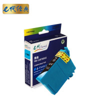 e代经典 T1432墨盒 蓝色 适用爱普生EPSON WF-7511 7521 3011打印机 单位:个