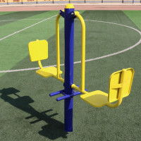 必动(BESSGYM) 室外健身器材小区公园社区广场 体育用品运动健身路径 双人坐蹬 NW-015 单位:套