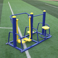 必动(BESSGYM)室外健身器材小区公园社区广场老年人儿童体育用品运动健身路径 扭腰漫步组合 NW-008