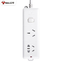 公牛(BULL)GN-606D 拖线板接线板插排 大功率空调 16A大插头 1.8米 单位:个