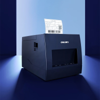 得力(deli)DL-886A 热敏标签打印机 快递电子面单不干胶收银外卖小票条码 58MM标签票据两用打印 电脑版 台