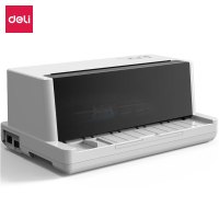 得力(deli)DL-905K 针式打印机 平推式 1+5联发票票据二维码快速打印 4亿次针头寿命(24针82列)台