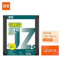 及至 JZ2016 120*140cm黑色大号垃圾袋6丝特厚款(30只/包) 单位:包