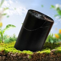 及至 JZ3016 玉米基生物降解背心垃圾袋35*55cm 黑色加厚3丝 20只装 单位:组
