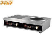 共好 GHGC-ZH35 3.5KW台式组合电磁炉(旋钮款+配一锅)800*470*200mm 单位:台