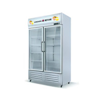 共好双门展示柜(敞门款直冷 2~8℃) GHLL-CZ15