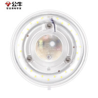 公牛(BULL)磨砂灯贴 12W 白光6500K 灯盘吸顶灯 灯芯贴片 圆形改造灯板 MQ-A11211 单位:个