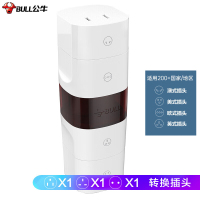 公牛(BULL)多国旅行插座/转换器/转换插头/电源转换器 适用200多个国家与地区 GN-L07 无开关 单位:个