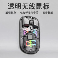 捌木熊 GJC-TSB0002 透明七彩无线鼠标 2.4G蓝牙 机械鼠标(计价单位:个)