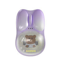 捌木熊 GJC-WS003 无线双模轻音可爱机械师熊鼠标 (计价单位:个)