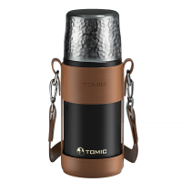 特美刻(TOMIC)TW60150ACti锤纹润茶杯420ML黑色