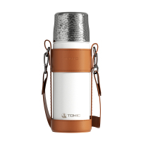 特美刻(TOMIC)TW60150ACti锤纹润茶杯420ML白色