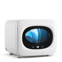 德玛仕(DEMASHI) XDZ35D-1A 复古时尚消毒柜家用 小型餐具碗筷桌面消毒碗柜迷你台式