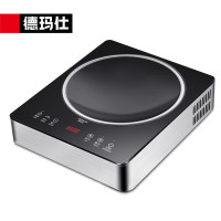 德玛仕(DEMASHI) IH-TC-3500G 台式 触摸式 圆形面板 1个 黑色 商用电磁炉 大功率凹面电磁炉
