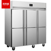 冰柜 喜莱盛 NKW1.6L6W 六门 1330L 无级 电子控温 灰色 风冷