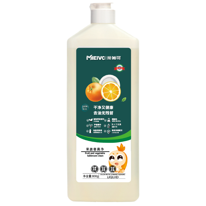 MIEIVC 米薇可 WM3005 二合一洁净 果蔬餐具净 800g (单位:瓶)